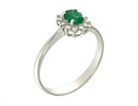 Anello Mirco Visconti Donna in Oro Smeraldo 0.35 Ct DL1/B5S - DL1/B5S